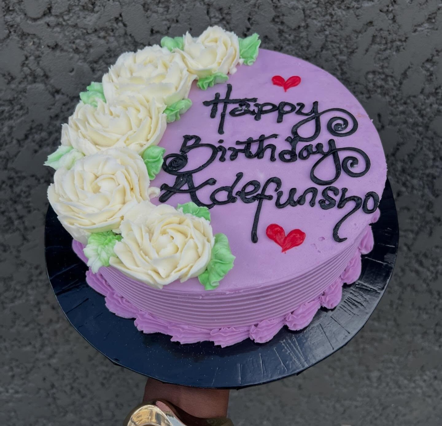 Express butter cream cakes
